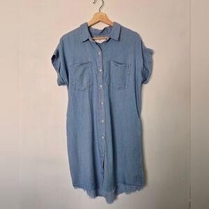 Thread & Supply Chambray Shirt Dress